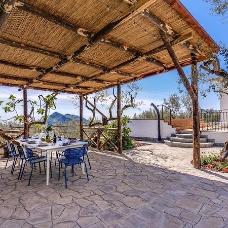 Villa Rusinella Minimalist Retreat With Sea Views Massa Lubrense Exteriér fotografie