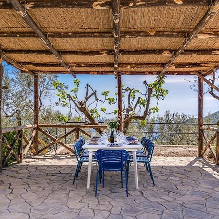 Villa Rusinella Minimalist Retreat With Sea Views Massa Lubrense Exteriér fotografie