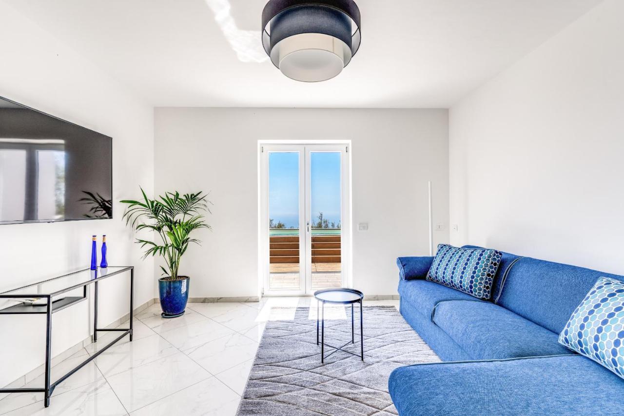 Villa Rusinella Minimalist Retreat With Sea Views Massa Lubrense Exteriér fotografie