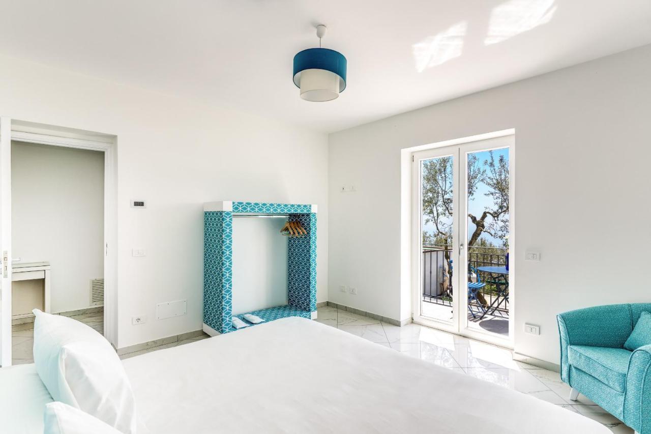 Villa Rusinella Minimalist Retreat With Sea Views Massa Lubrense Exteriér fotografie