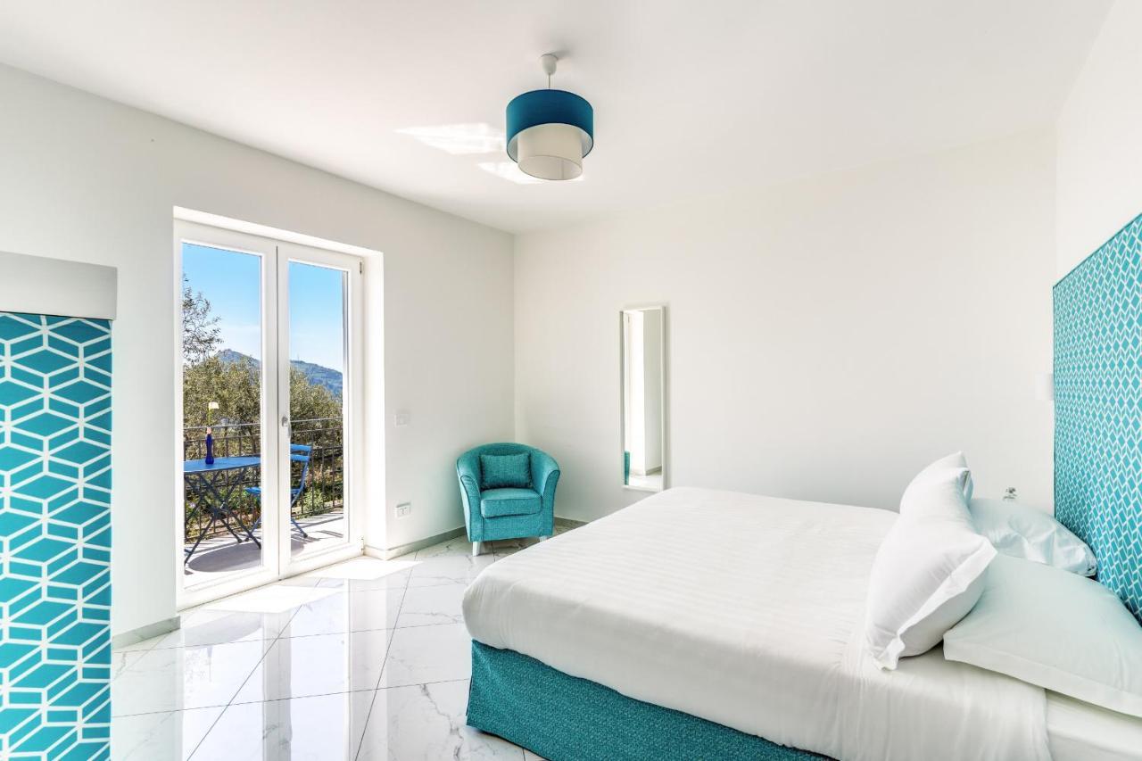Villa Rusinella Minimalist Retreat With Sea Views Massa Lubrense Exteriér fotografie
