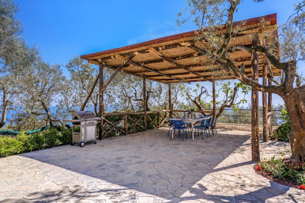 Villa Rusinella Minimalist Retreat With Sea Views Massa Lubrense Exteriér fotografie