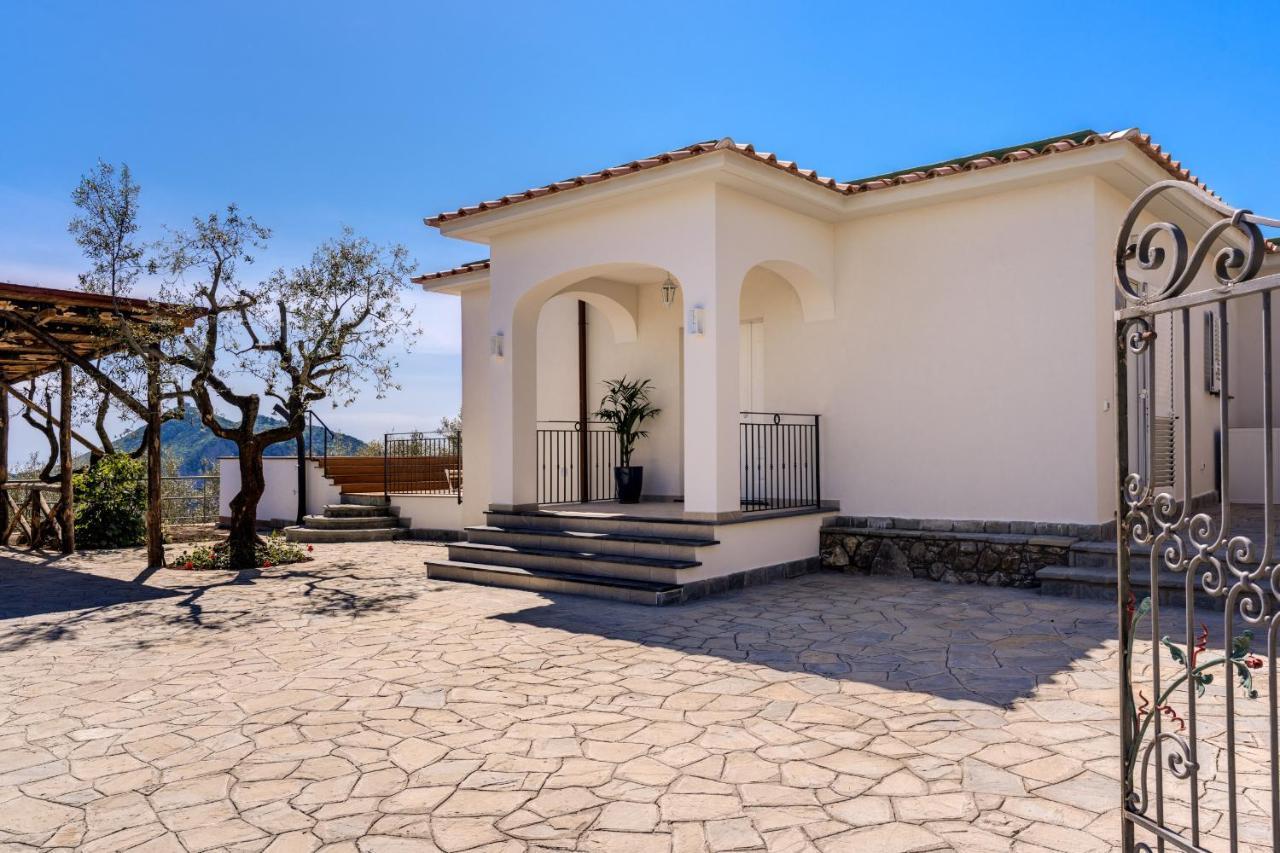 Villa Rusinella Minimalist Retreat With Sea Views Massa Lubrense Exteriér fotografie