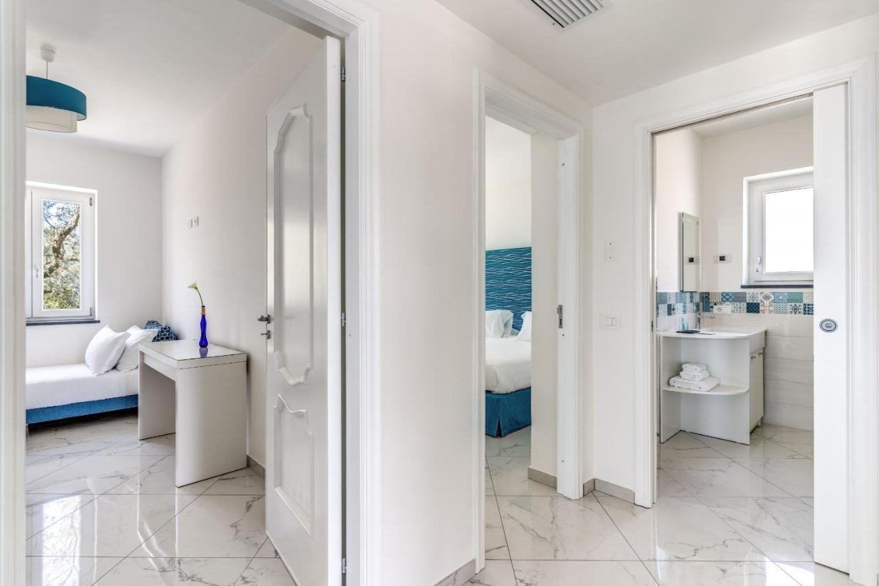 Villa Rusinella Minimalist Retreat With Sea Views Massa Lubrense Exteriér fotografie